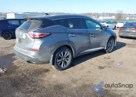 2017 Nissan Murano Sl from USA, damaged, VIN 5N1AZ2MH2HN137876